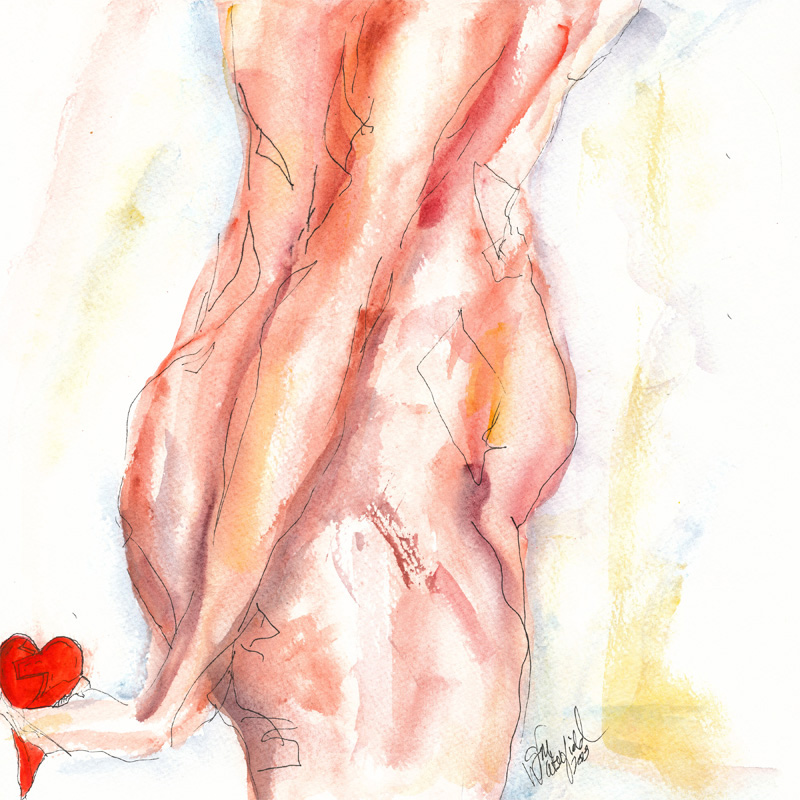 Heart...broken by artist Gina Waterfield